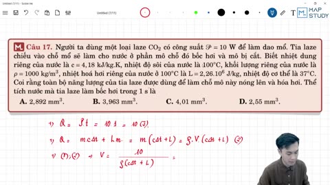 10 Đề lý thuyết Khí Lí Tưởng số 10