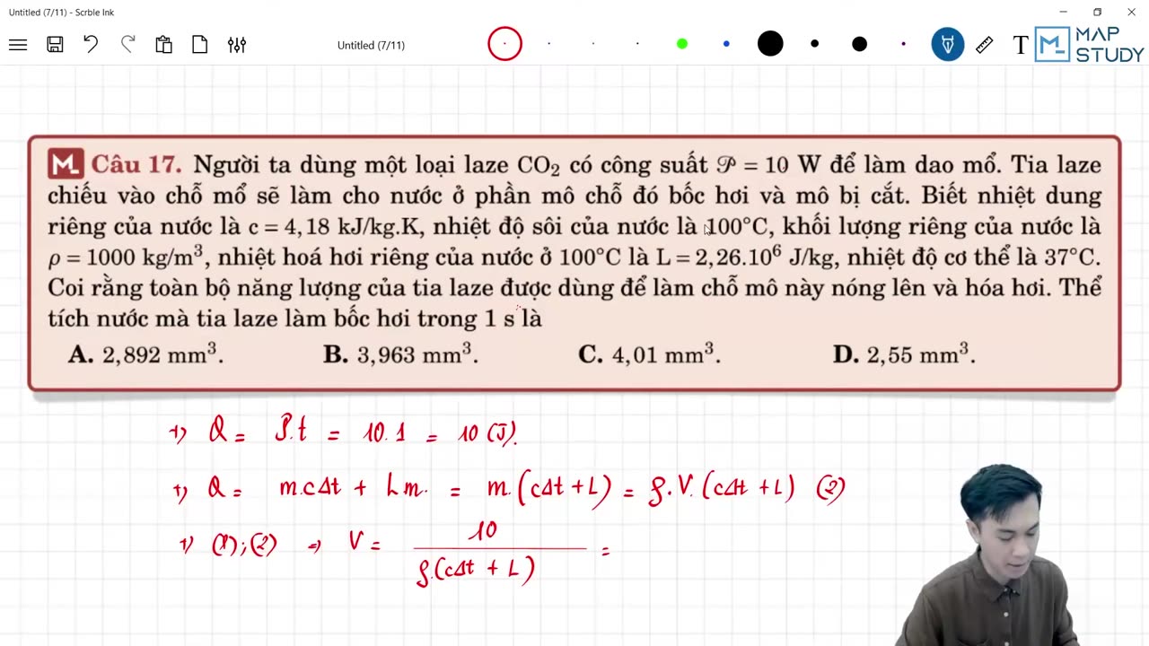 10 Đề lý thuyết Khí Lí Tưởng số 10