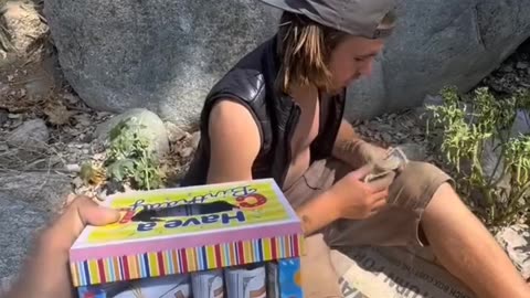Millionaire blessed a young 21 old boy living on the streets.hd