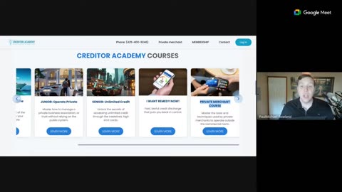 Infinite money, $ Credits through Private Banking