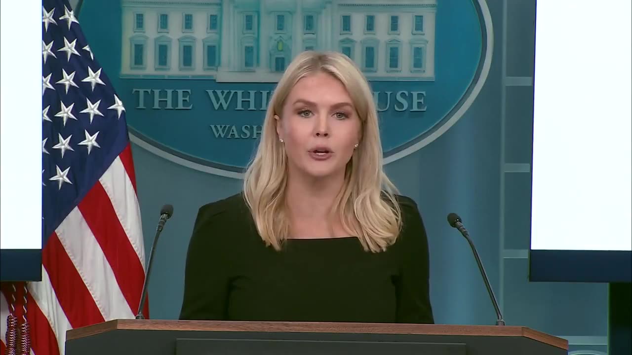 🚨🔥Trump's pro-growth agenda is delivering for the American worker," says Karoline Leavitt.