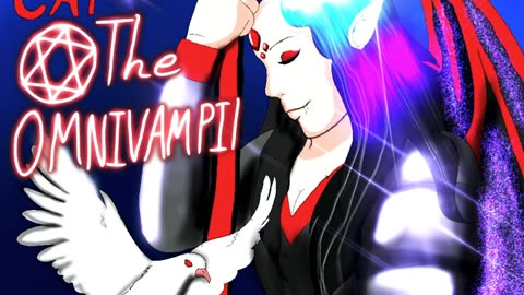 The vampires cat manga book cover by me