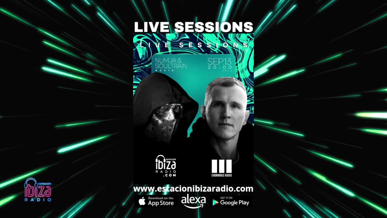 Estacion Ibiza Radio Live Sessions & Enormous Radio Guest Mix By NUMJA & SoulTrain