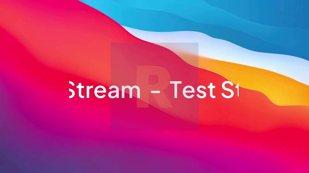 My Reusable RTMP Stream