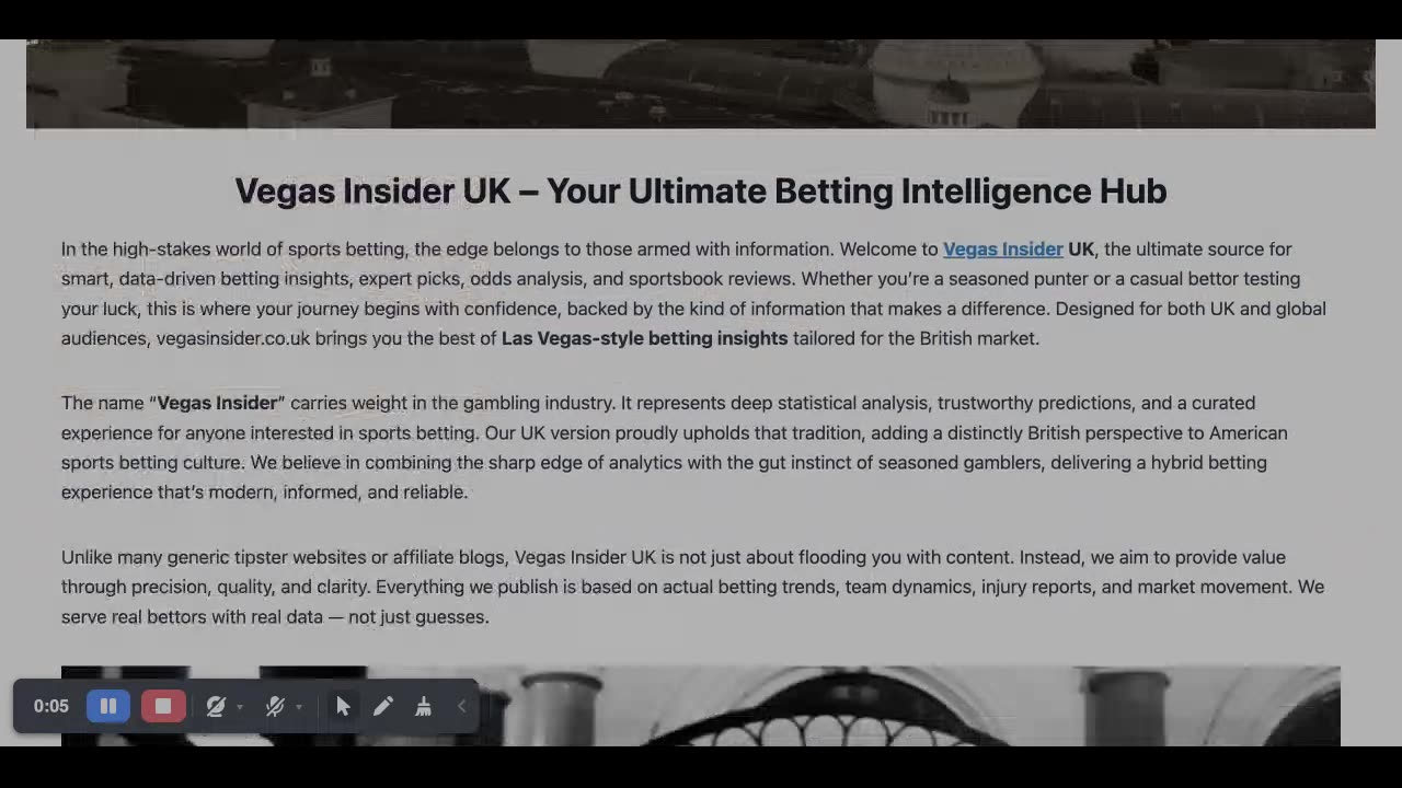 Vegas Insiders Uk