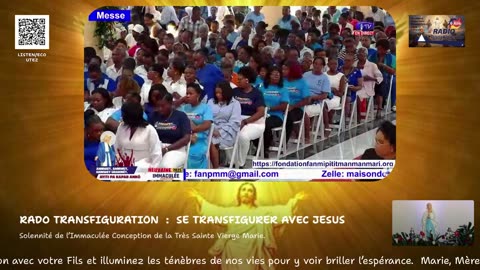 Messe / Solennité de l’Immaculée Conception de la Très Sainte Vierge Marie.