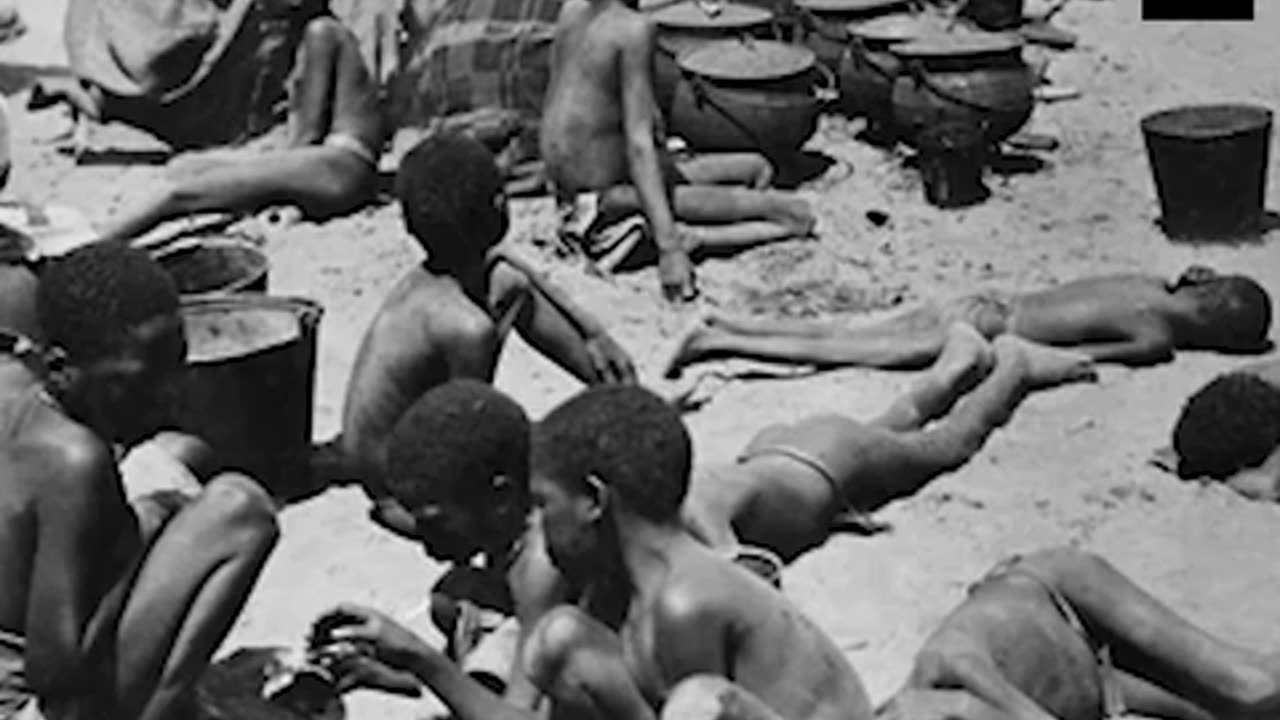 The British Empire, the starvation of populations since...