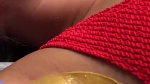 Underarm Waxing Demo by @GirasoulaEsthetics Using Sexy Smooth Golden Allure Hard Wax