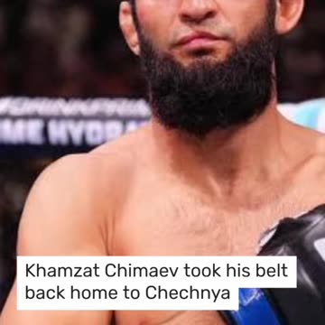 "🌍 Khamzat Chimaev's Epic Homecoming: Chechen Leader Ramzan Kadyrov Welcomes the Champion Back! 🏆🇨🇼"