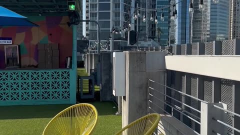 Houston roof top cinema