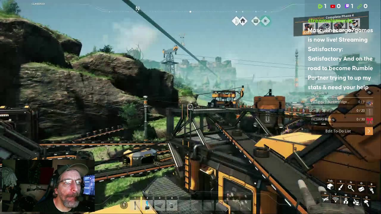 Satisfactory And on the road to become Rumble Partner trying to up my stats & need your help