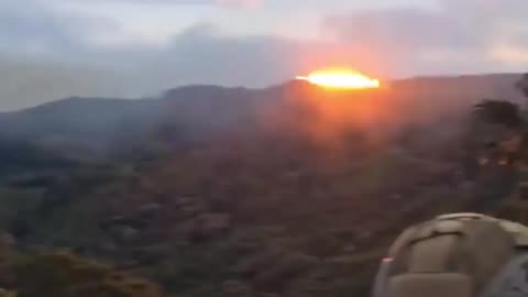 Ecuador firing MLRS missiles into Columbia 10-20-25