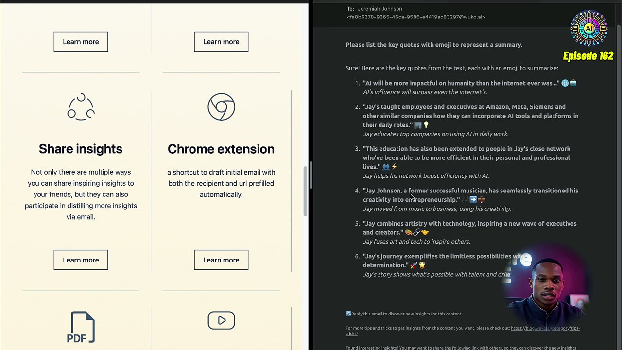 Smartest Way to Summarize Any Website AI Hack You Need! 🌏 EP #162