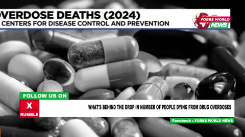 Deaths from Drug overdoes takes a sharp deep
