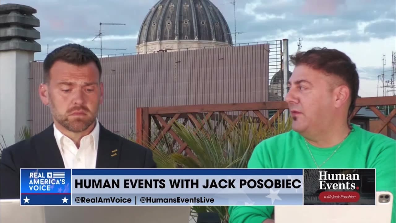 Jack Posobiec: LIVE IN ROME as the Conclave Selects A New Pope
