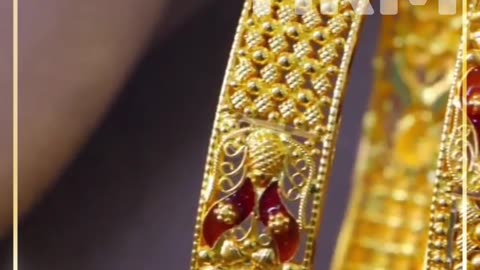 HRM | Beautiful Antique Bangles Design in gold | 2025