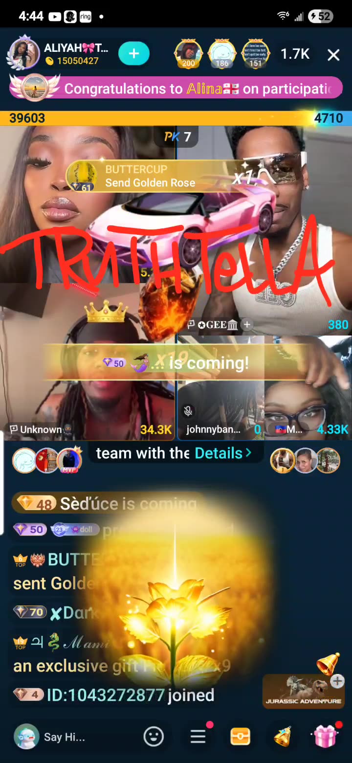 LIYAH THE DOLL TAKING NO PRISONERS READING FOR FILTH TEAM PK & SOLO LIVE