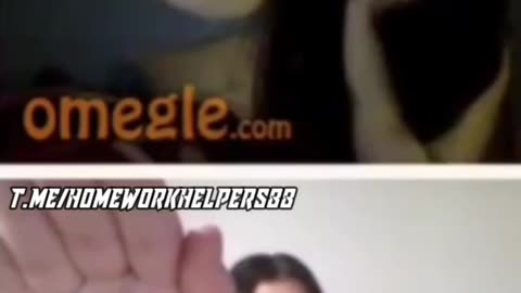 Omegle Lady o ⁄ (high five! 😁)