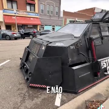 O Carro feito para andar dentro do tornado