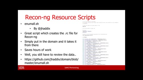 SANS Pen Test Webcast: Manual Testing is a Must, but Automation is Divine