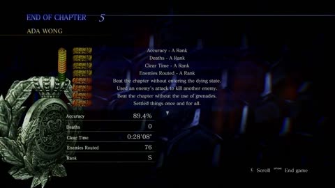 Resident Evil 6 Ada Chapter 5 (with commentary)