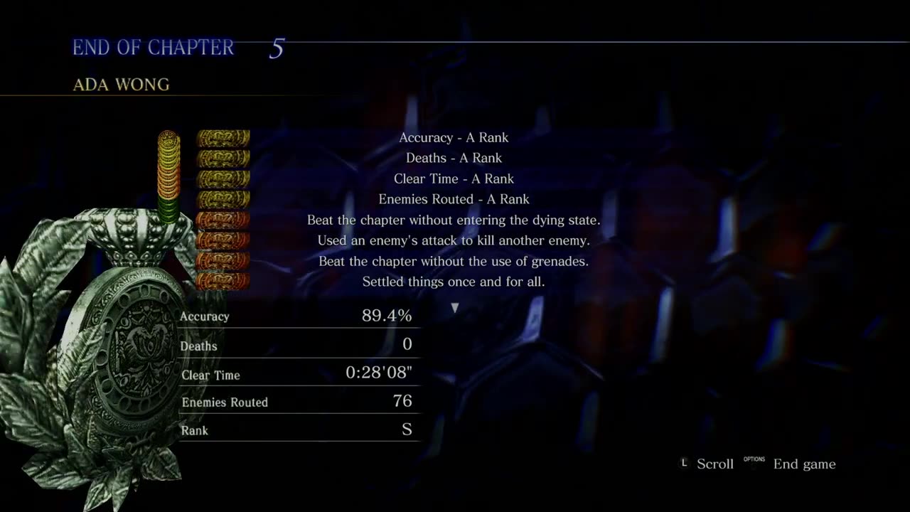 Resident Evil 6 Ada Chapter 5 (with commentary)