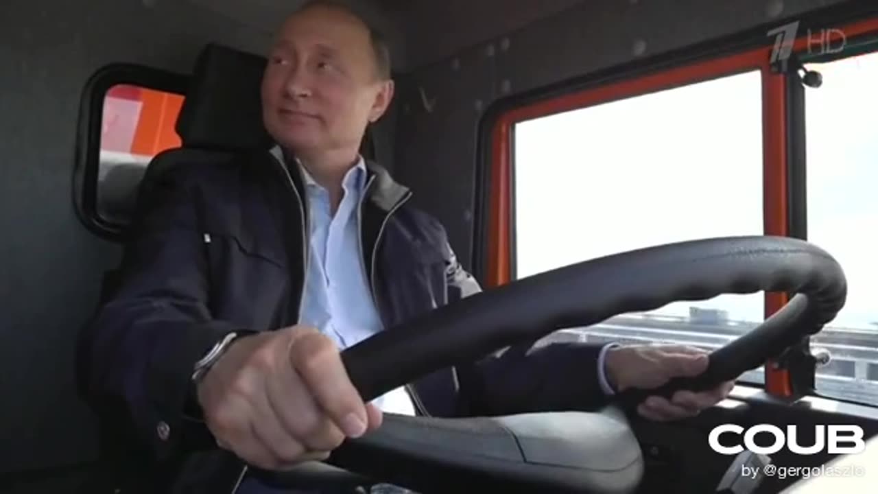 Putin just drive lvl 99999999