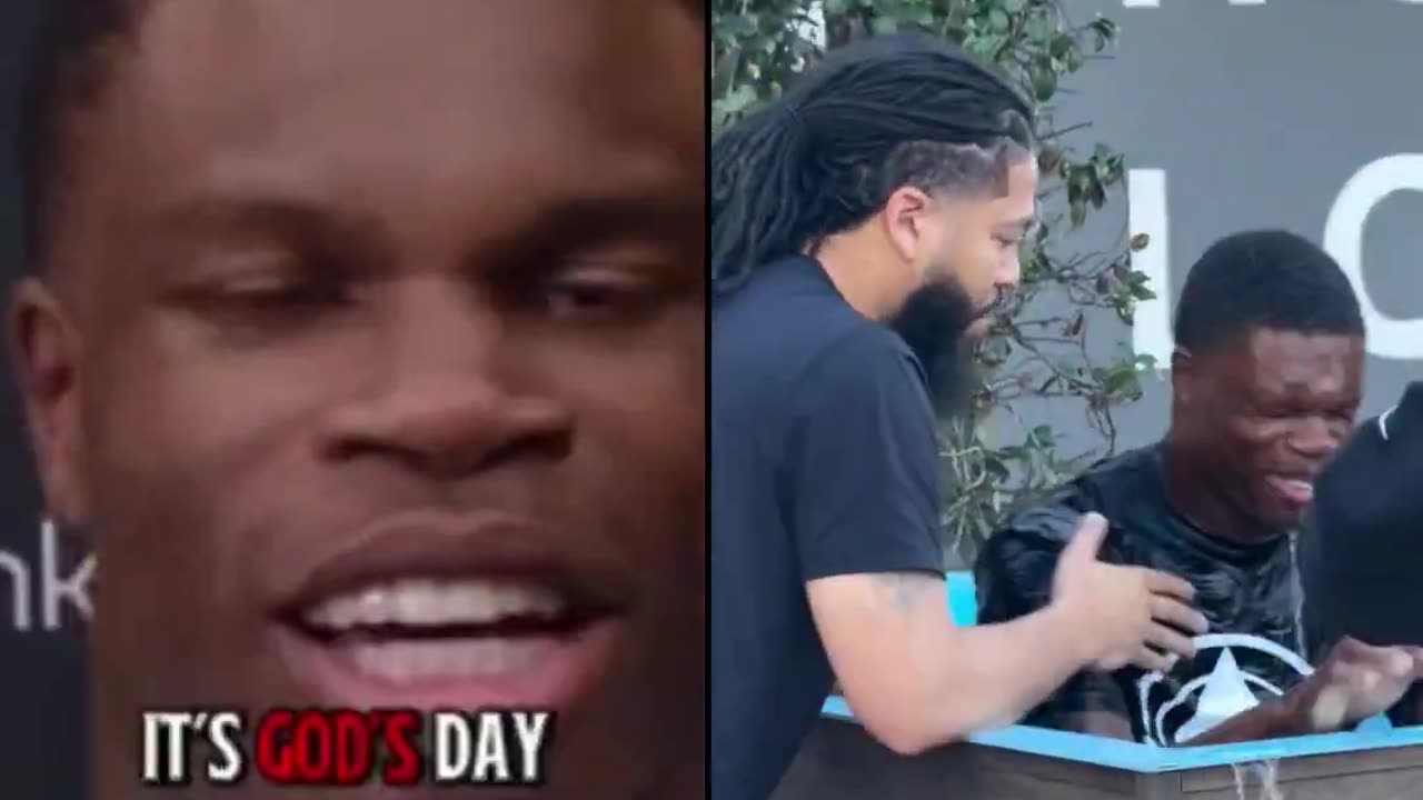 Travis Hunter's Powerful Baptism Moment: "It's God's Day – Time to Become a Better Man"