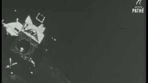 Actual footage of the Apollo 11 Lunar Module Rendezvous 1969