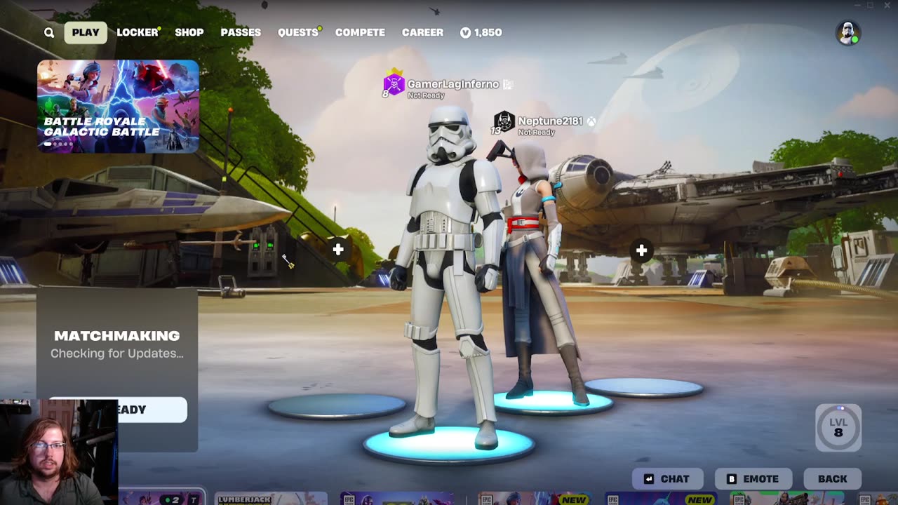 It Star Wars! Fortnite with Friends