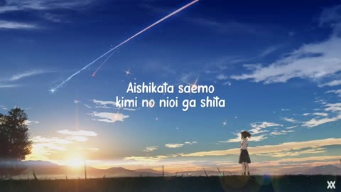 RADWIMPS - Sparkle (Lyrics Video)