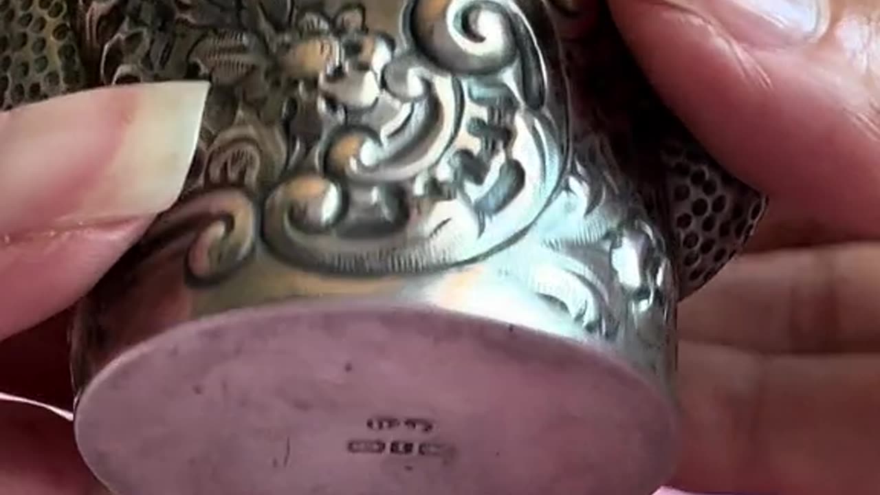 1896 Sterling Silver Cup…Do you know what this is used for?