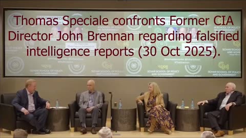 John Brennan XpLODES on DNI senior advisor Thomas A. Speciale II