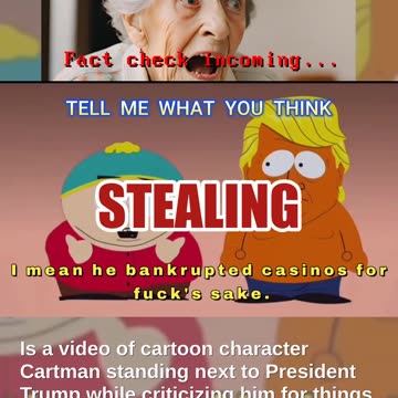 Fact Check: AI Generated South Park Clip Has Cartman Talking About Trump -- Not Authentic
