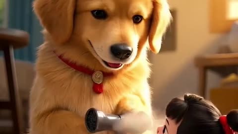 Smart Dog Saved a Little Girl