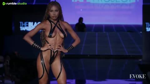 BLACK TAPE Fashion Show (Vertical) | Miami Swim Week 2023 | Part I of II