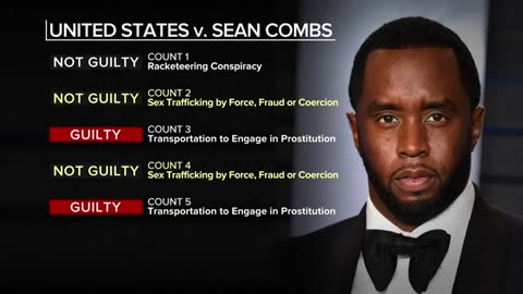 Verdict reached in Sean 'Diddy' Combs' trial