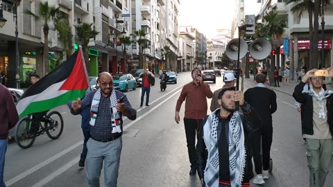 مسيرة شعبية بطنجة تخليدا للذكرى 77 للنكبة الفلسطينية 15 05 2025 فلسطين امانة