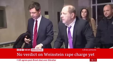 Harvey Weinstein guilty of sexual assault after retrial in New York | BBC News