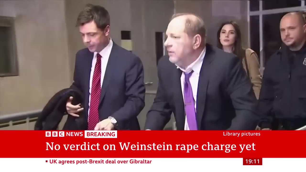 Harvey Weinstein guilty of sexual assault after retrial in New York | BBC News