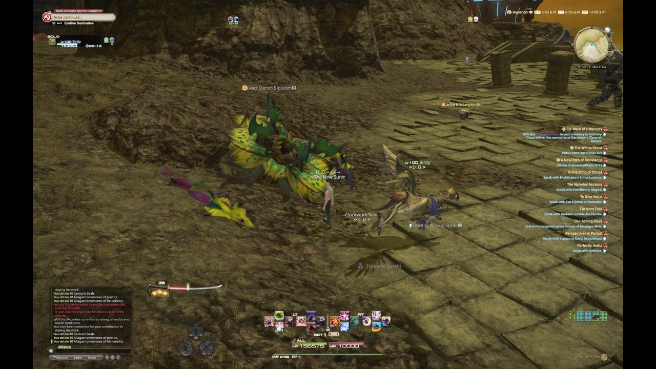 Final Fantasy 14 Heavensward A Ranks- Solo SAM