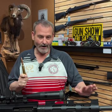 The .50 BMG long-range rifle