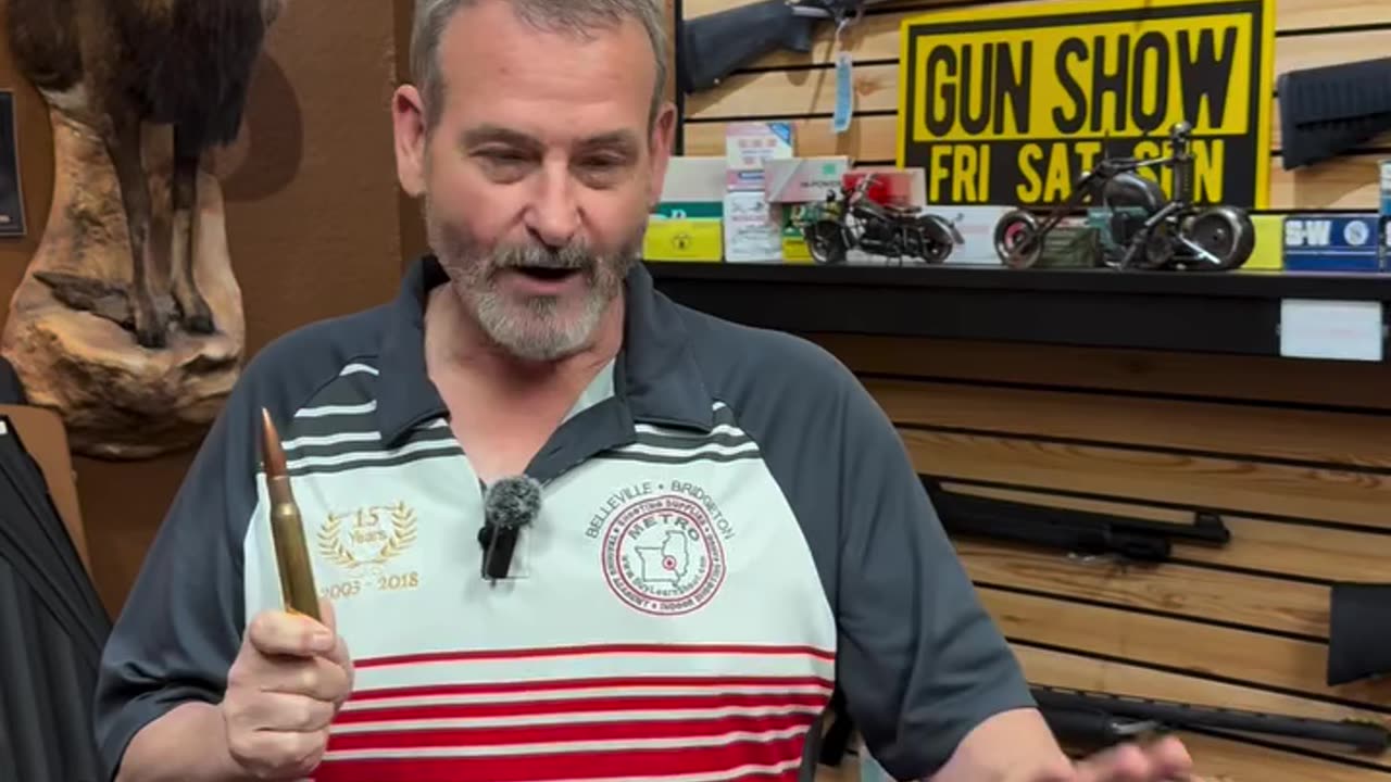 The .50 BMG long-range rifle