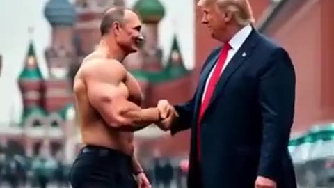 Trump and Putin in Moscow