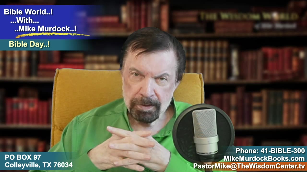 Re-Air: Welcome To Bible World With Mike Murdock..!!!