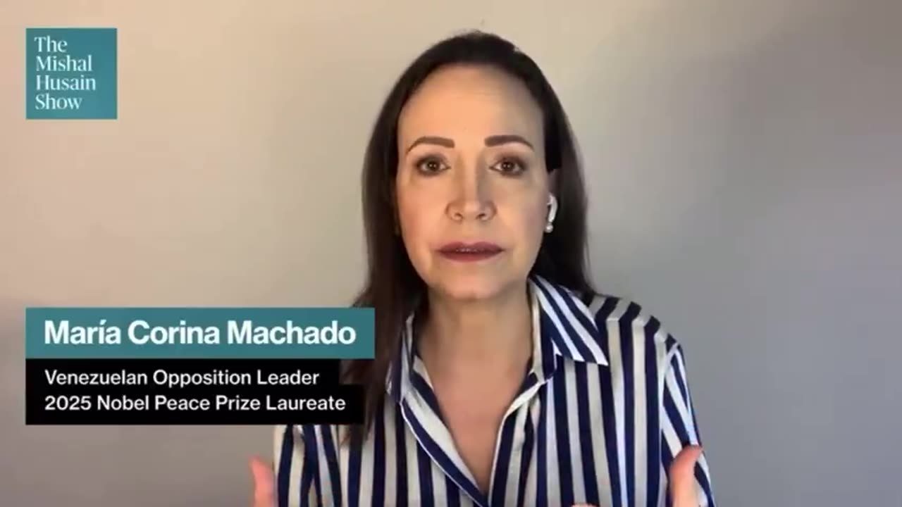 A Venezuelan politician openly cheering for a foreign military to bomb her own country
