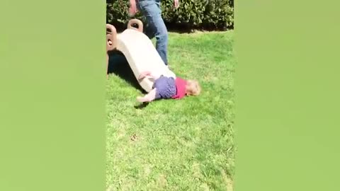 Funny Babies Playing Slide Fails - Cute Baby Videos