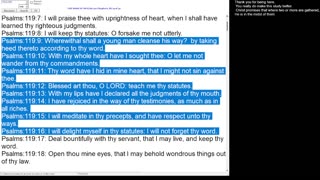 Psalm 119:9-16
