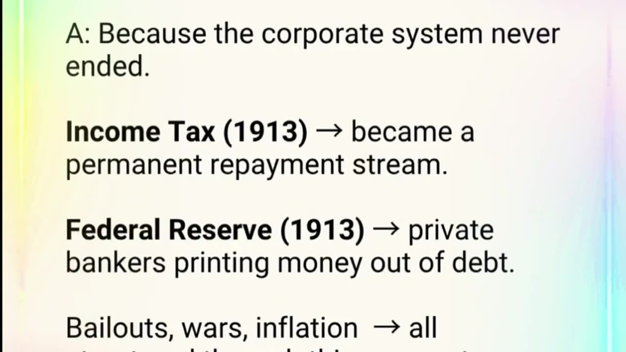 WE ARE REVERSING IT ALL