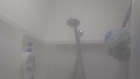 Showering somewhere
